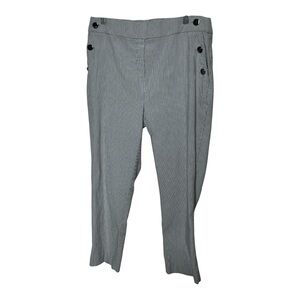 Women’s grey/white pin Striped Pants